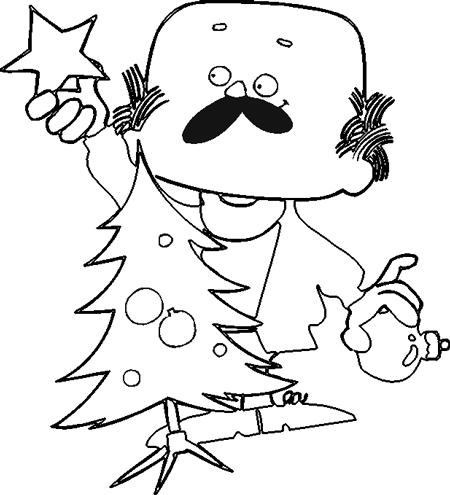 Christmas Coloring Picture 7