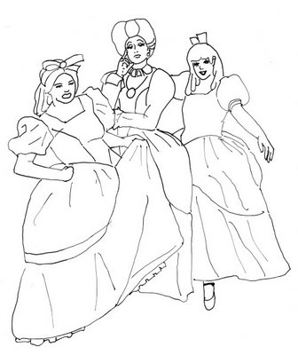 Cinderella 2 Coloring Picture 5