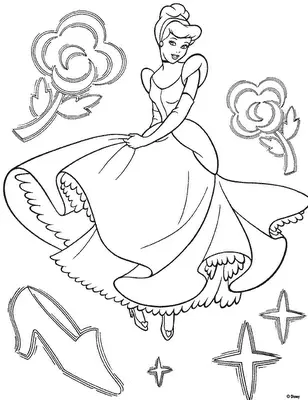 Cinderella 2 Coloring Picture 8