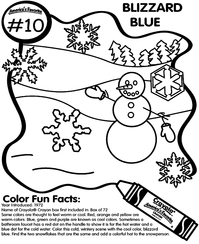 Crayola Coloring Picture 10