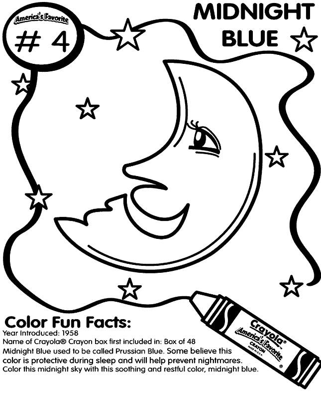 Crayola Coloring Picture 4