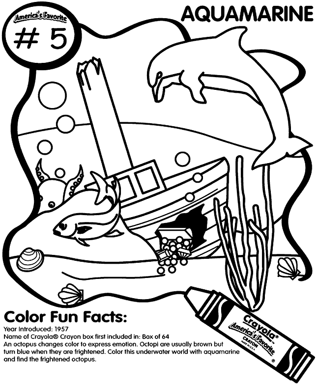 Crayola Coloring Picture 5