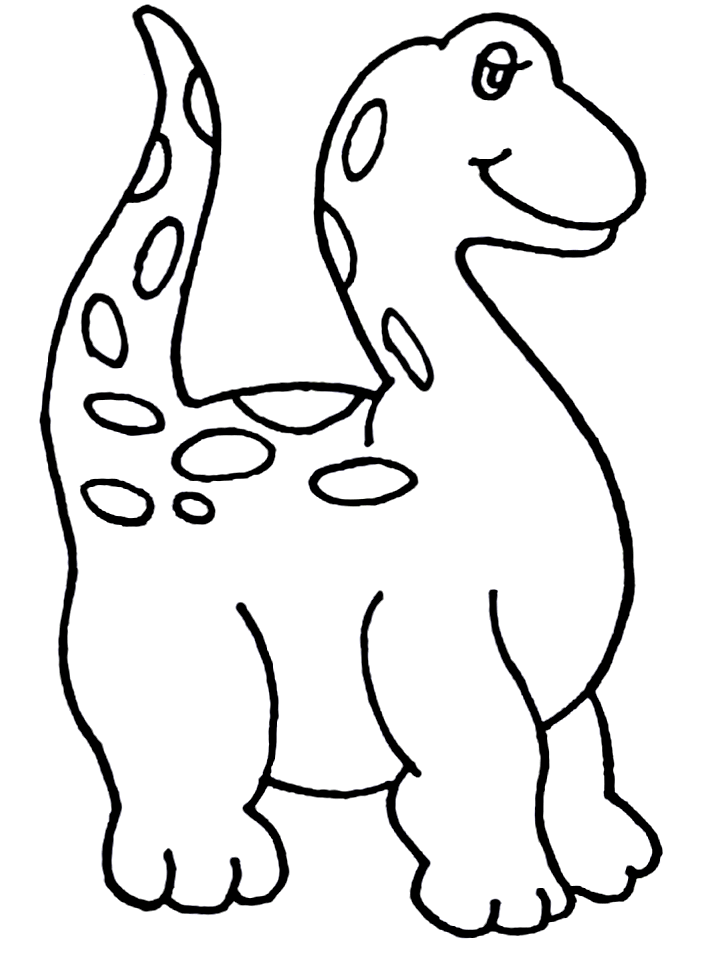 Dinosaur Coloring Picture 9