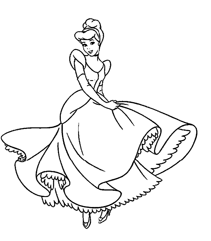 Disney Princess Coloring Picture 11