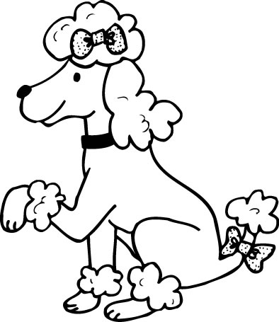 Dog Coloring Picture 10