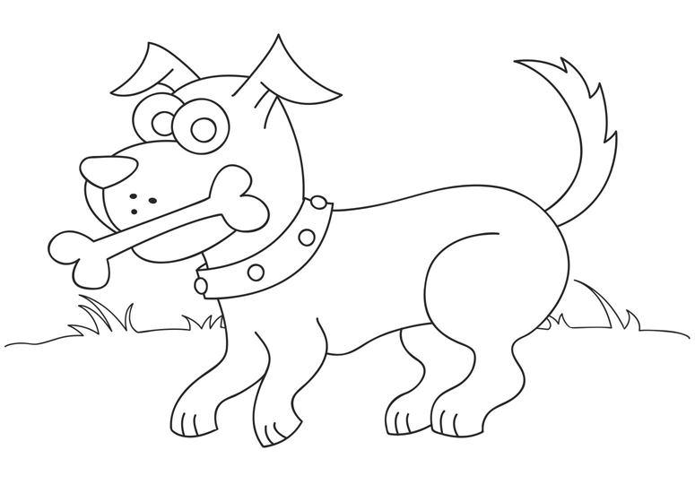 Dog Coloring Picture 9