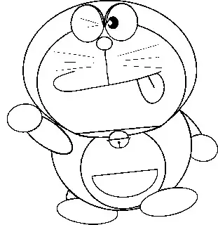 Doraemon Coloring Picture 8