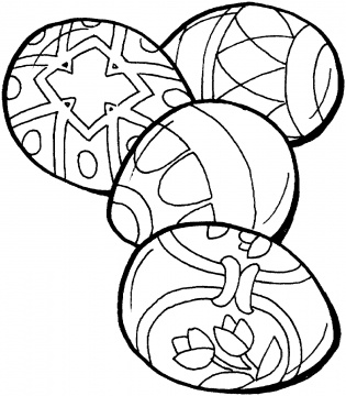 Easter Coloring Picture 10