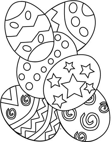Easter Coloring Picture 2