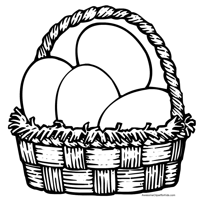 Easter Coloring Picture 3