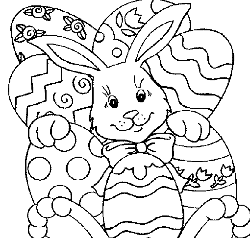 Easter Coloring Picture 8