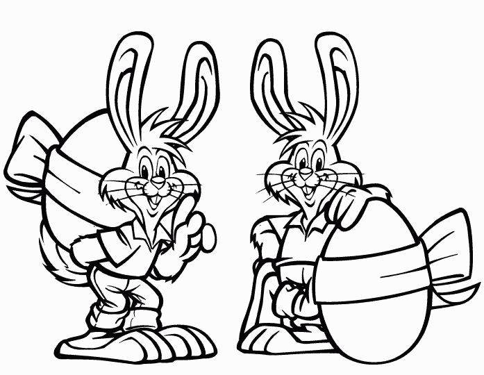 Easter Coloring Picture 9