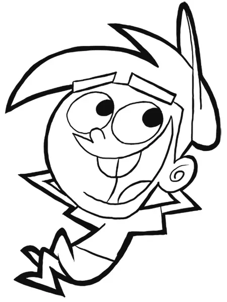 Fairly Odd Parents Coloring Picture 10