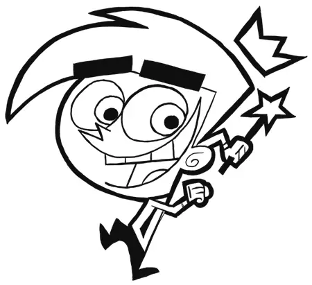 Fairly Odd Parents Coloring Picture 2