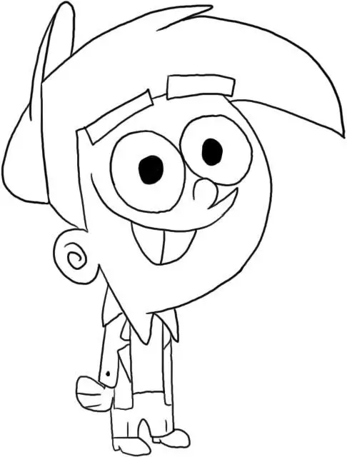 Fairly Odd Parents Coloring Picture 4