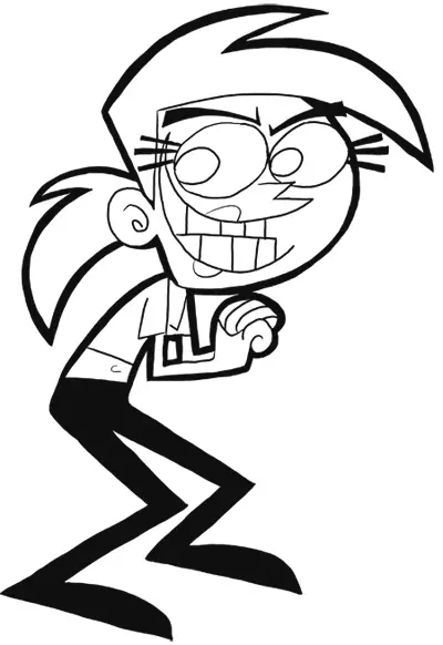 Fairly Odd Parents Coloring Picture 9