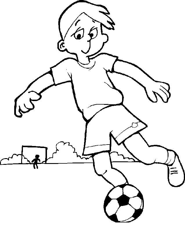 Football Coloring Picture 10