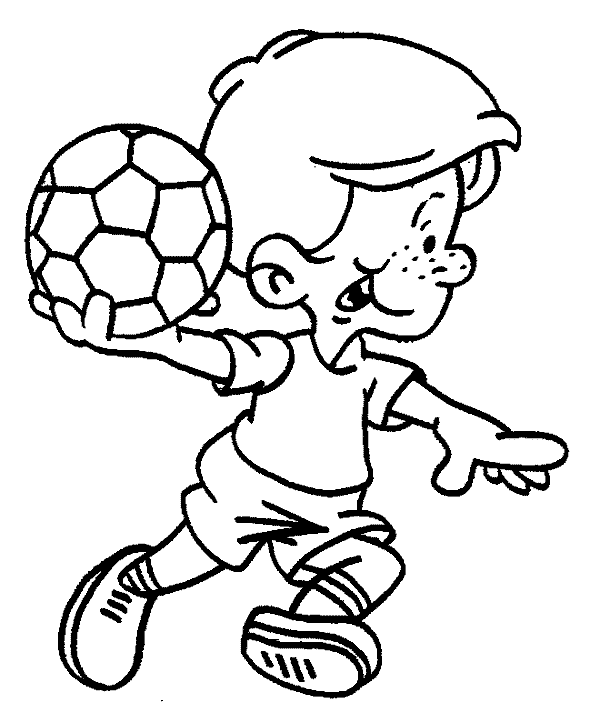 Football Coloring Picture 5