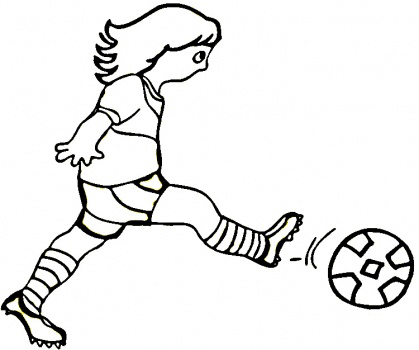 Football Coloring Picture 7