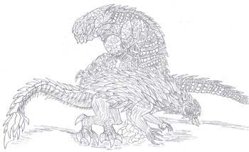 Godzilla Coloring Picture 11