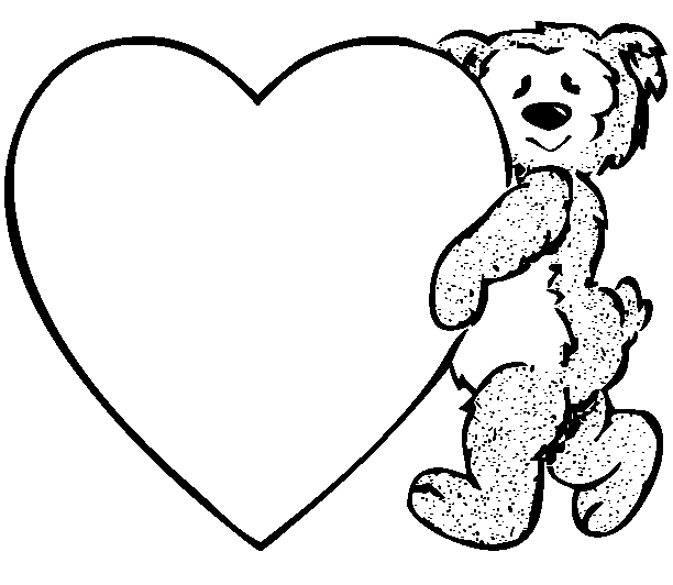 Heart Coloring Picture 8