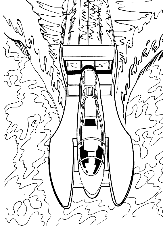 Hot Wheels Coloring Picture 10