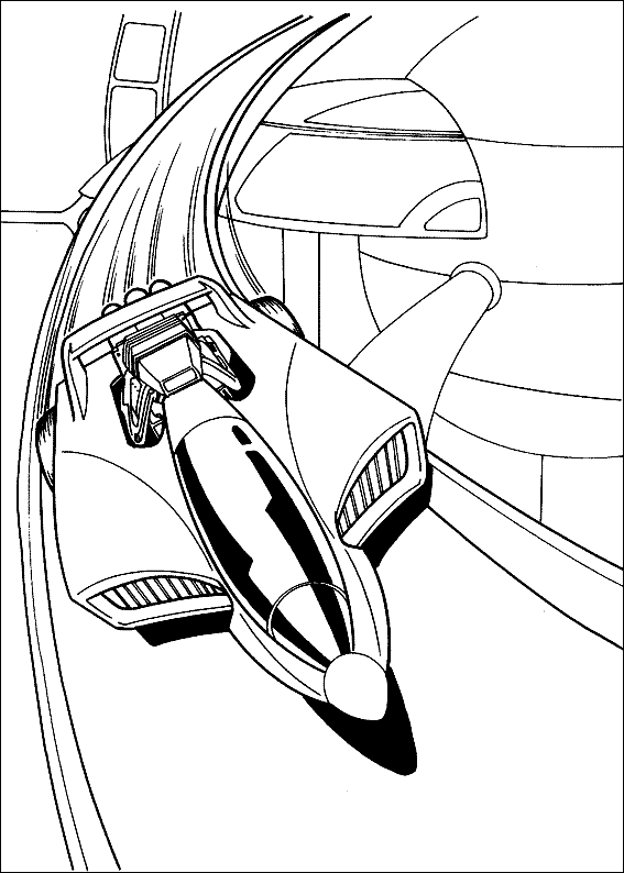 Hot Wheels Coloring Picture 12