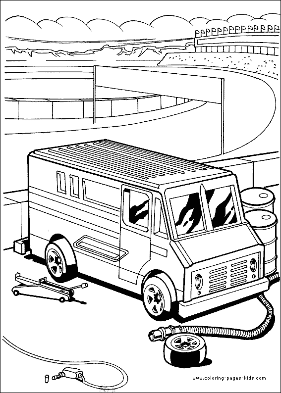 Hot Wheels Coloring Picture 3