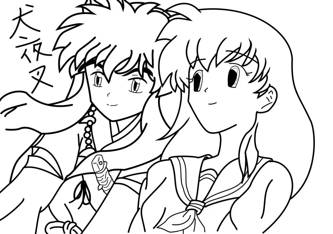 Inuyasha The Final Act Coloring Picture 8