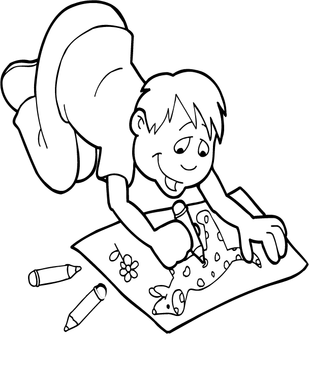 Kids Coloring Picture 6