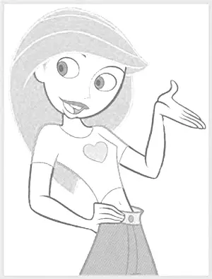 Kim Possible Coloring Picture 7