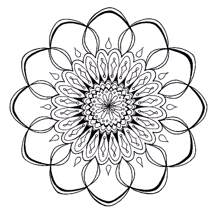 Mandala Coloring Picture 10