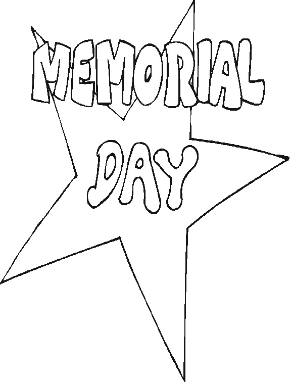 Memorial day Coloring Picture 12