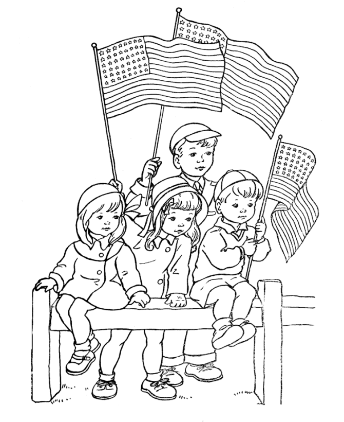 Memorial day Coloring Picture 3