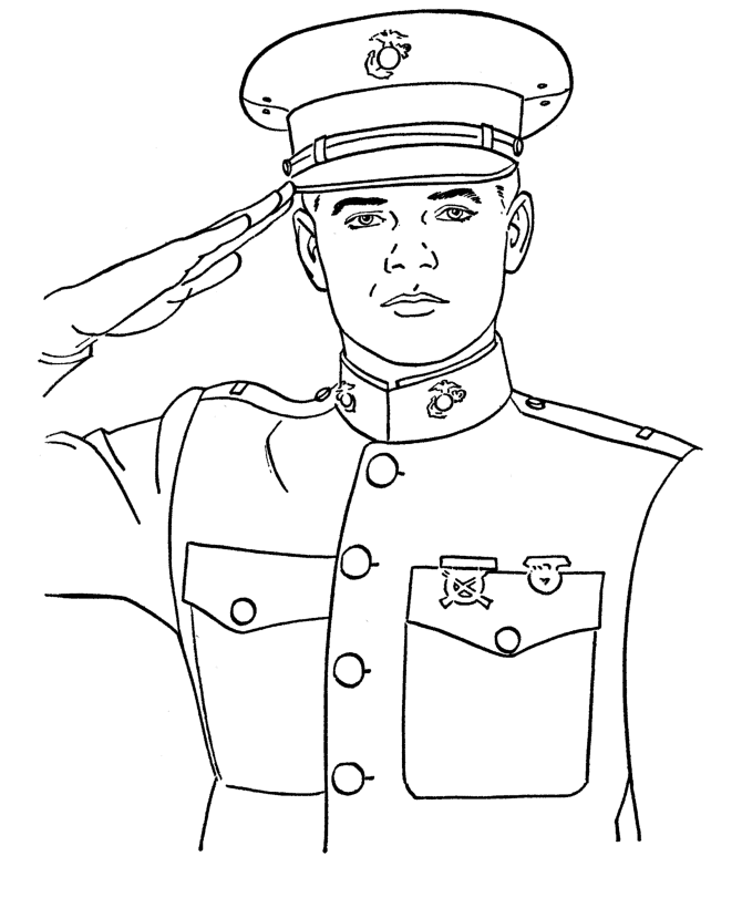 Memorial day Coloring Picture 4