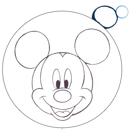 Mickey Mouse Coloring Picture 4