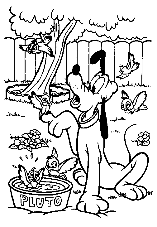 Mickey Mouse Coloring Picture 9