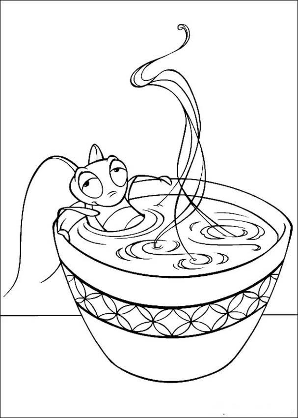 Mulan Coloring Picture 12