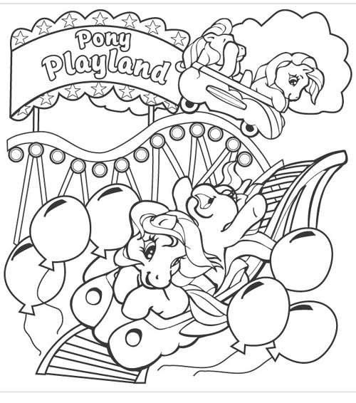 My Little Pony Coloring Picture 3