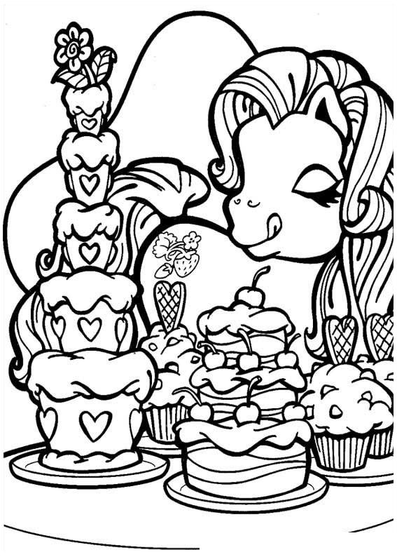 My Little Pony Coloring Picture 4