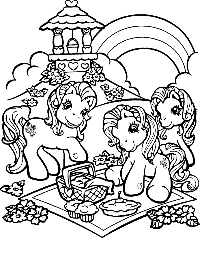 My Little Pony Coloring Picture 5