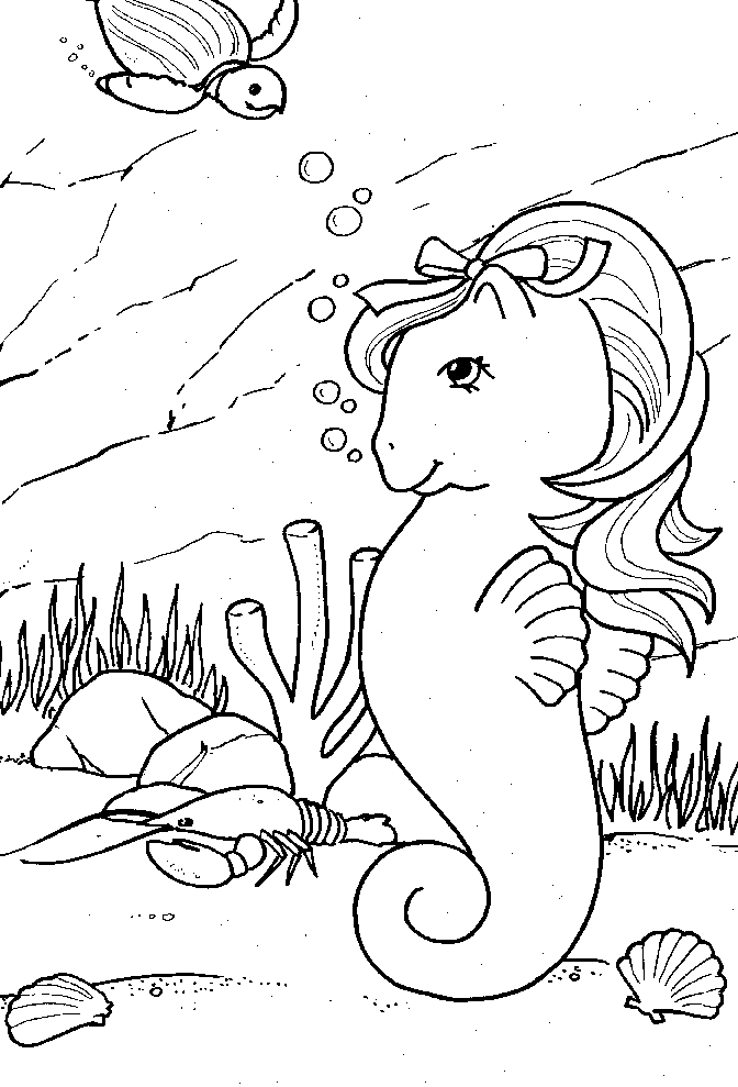My Little Pony Coloring Picture 9