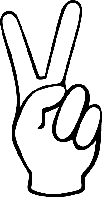 Peace Sign Coloring Picture 7