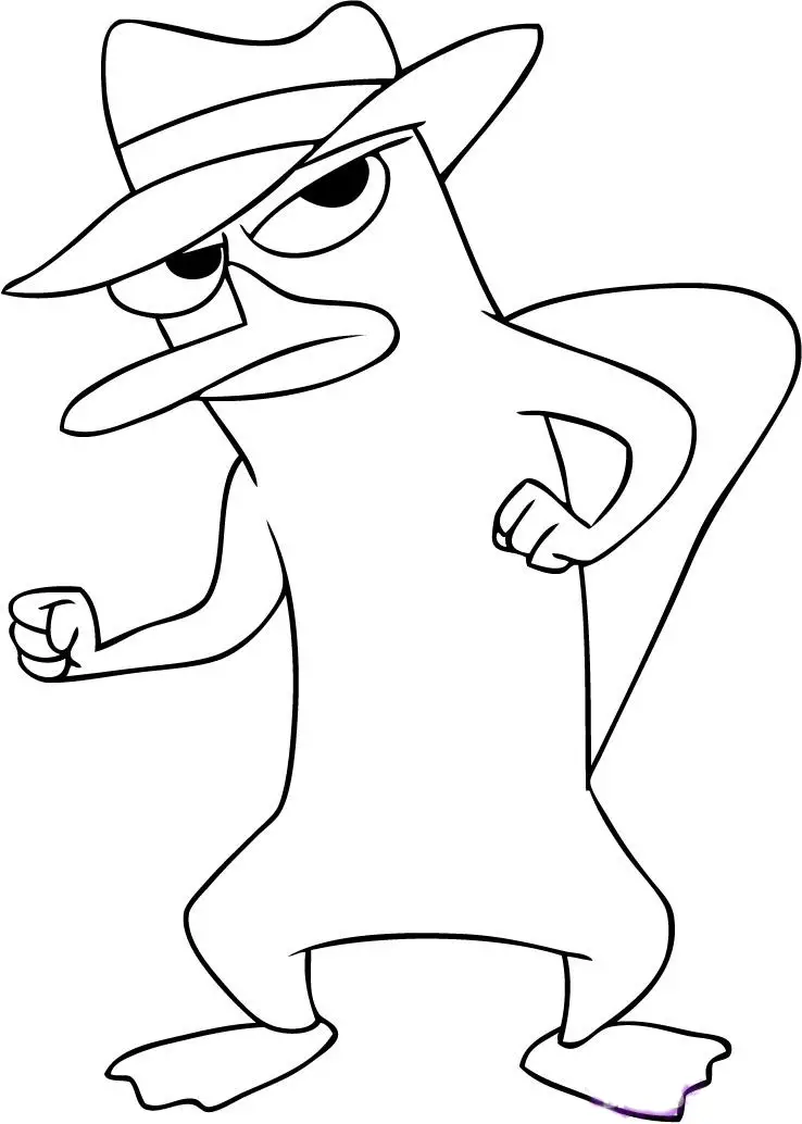 Phineas and Ferb Coloring Picture 10