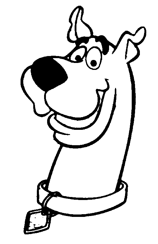Scooby Doo Coloring Picture 2