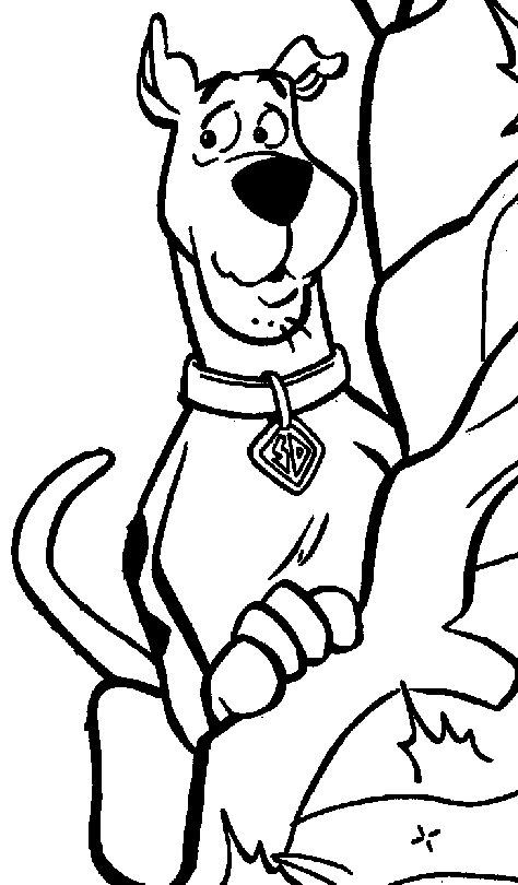 Scooby Doo Coloring Picture 7