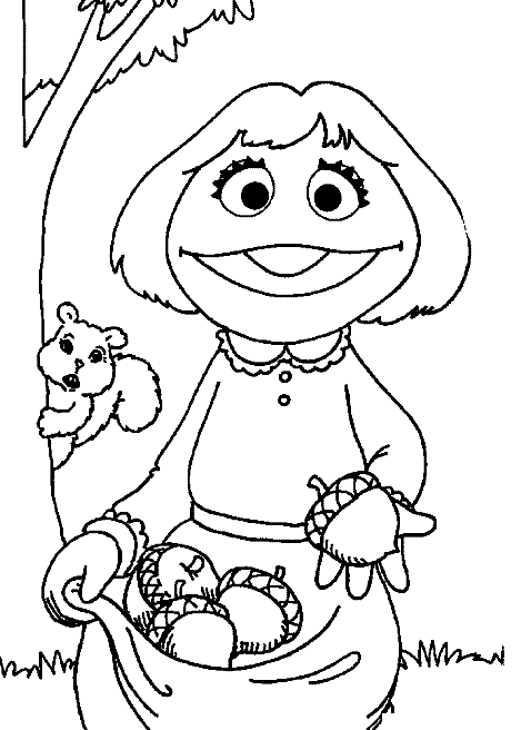 Sesame Street Coloring Picture 12