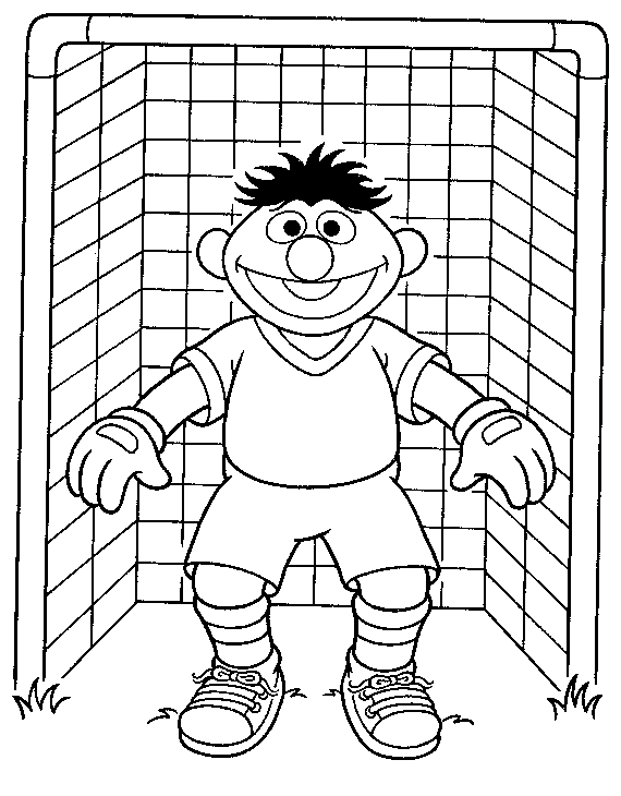 Sesame Street Coloring Picture 8