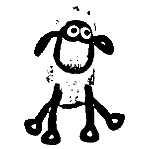 Shaun The Sheep Coloring Picture 2