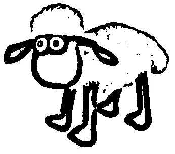 Shaun The Sheep Coloring Picture 4